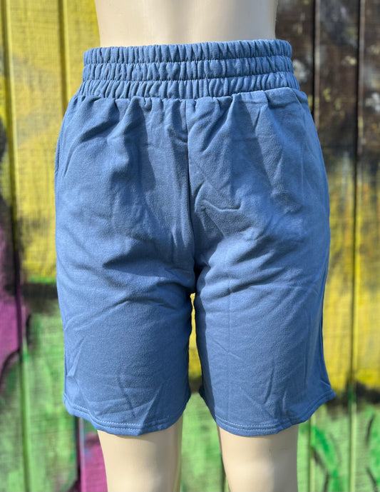 Vintage Blue Sweat Shorts