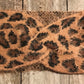 Pretty Simple brand. This camel and leopard twist head band is made from fuzzy knit. $10