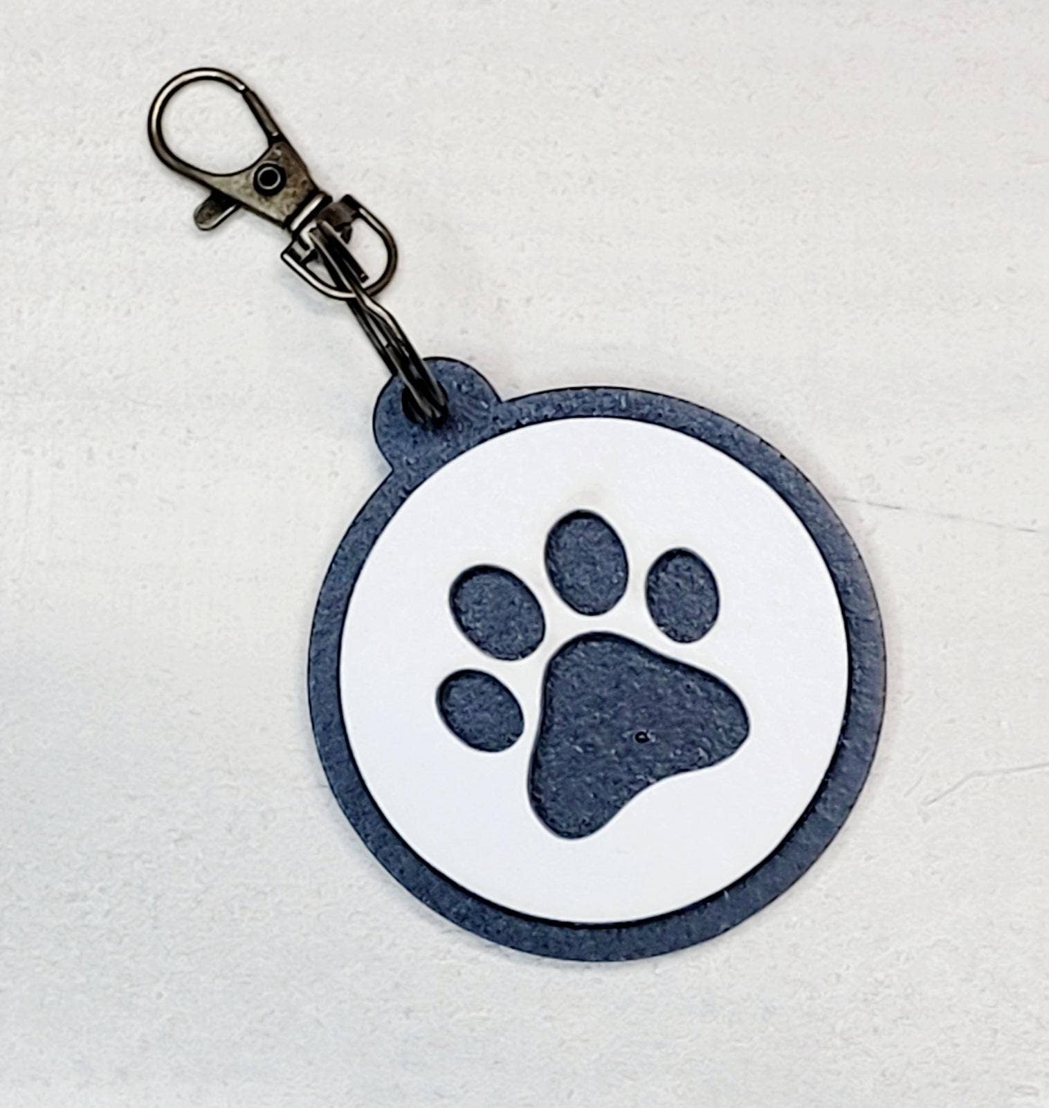 Dog Paw Keychain by The Country Roost - the Boujee Sunflower