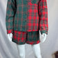 Plaid Christmas Pajamas Set