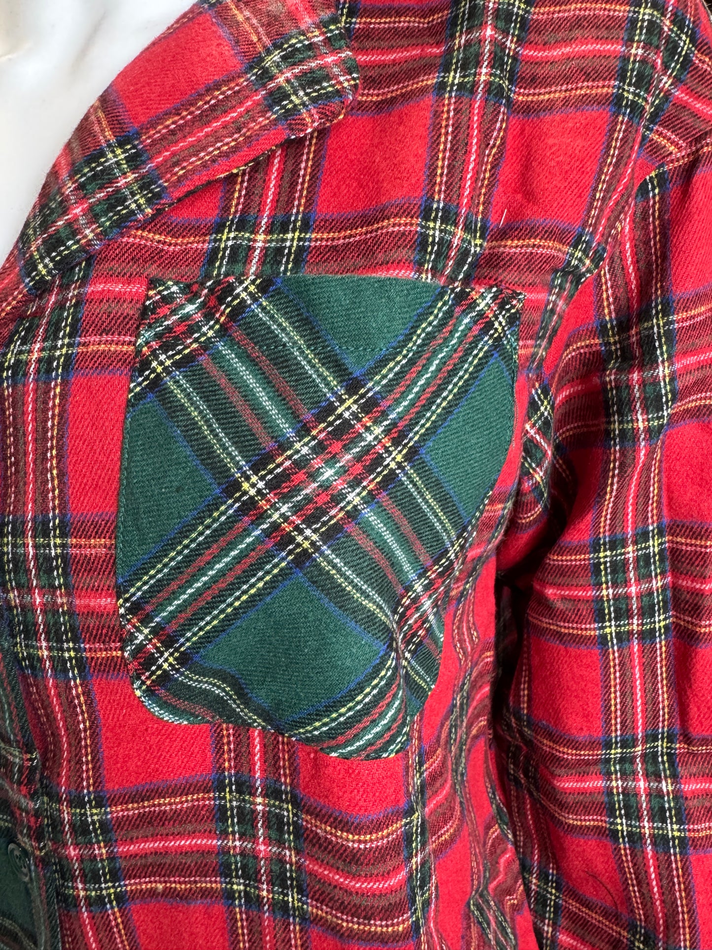 Plaid Christmas Pajamas Set