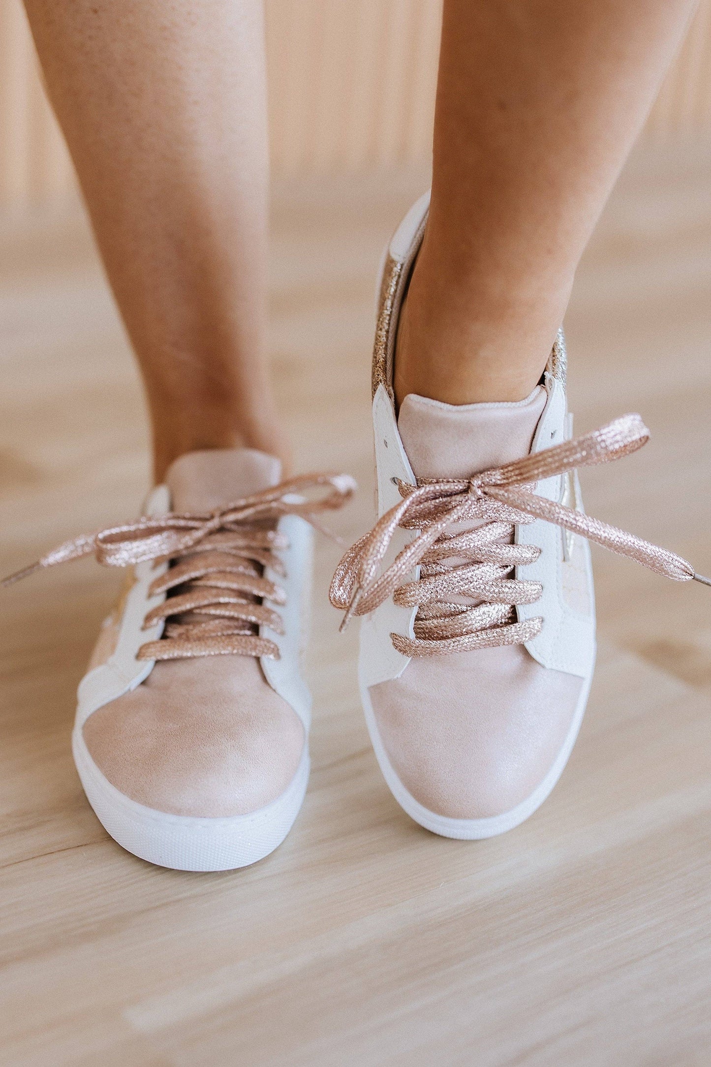 Glitter Star Patchwork Sneakers - the Boujee Sunflower