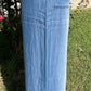 42POPS brand. These Chambray pants have a paper bag waist, pockets and a wide leg design. S, L, XL $32.75