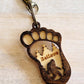 Big Foot Keychain by The Country Roost - the Boujee Sunflower