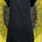 Fantastic Fawn brand. Black, capped sleeved,  mini dress with tiered multicolored sequined detail. S, M, L $46