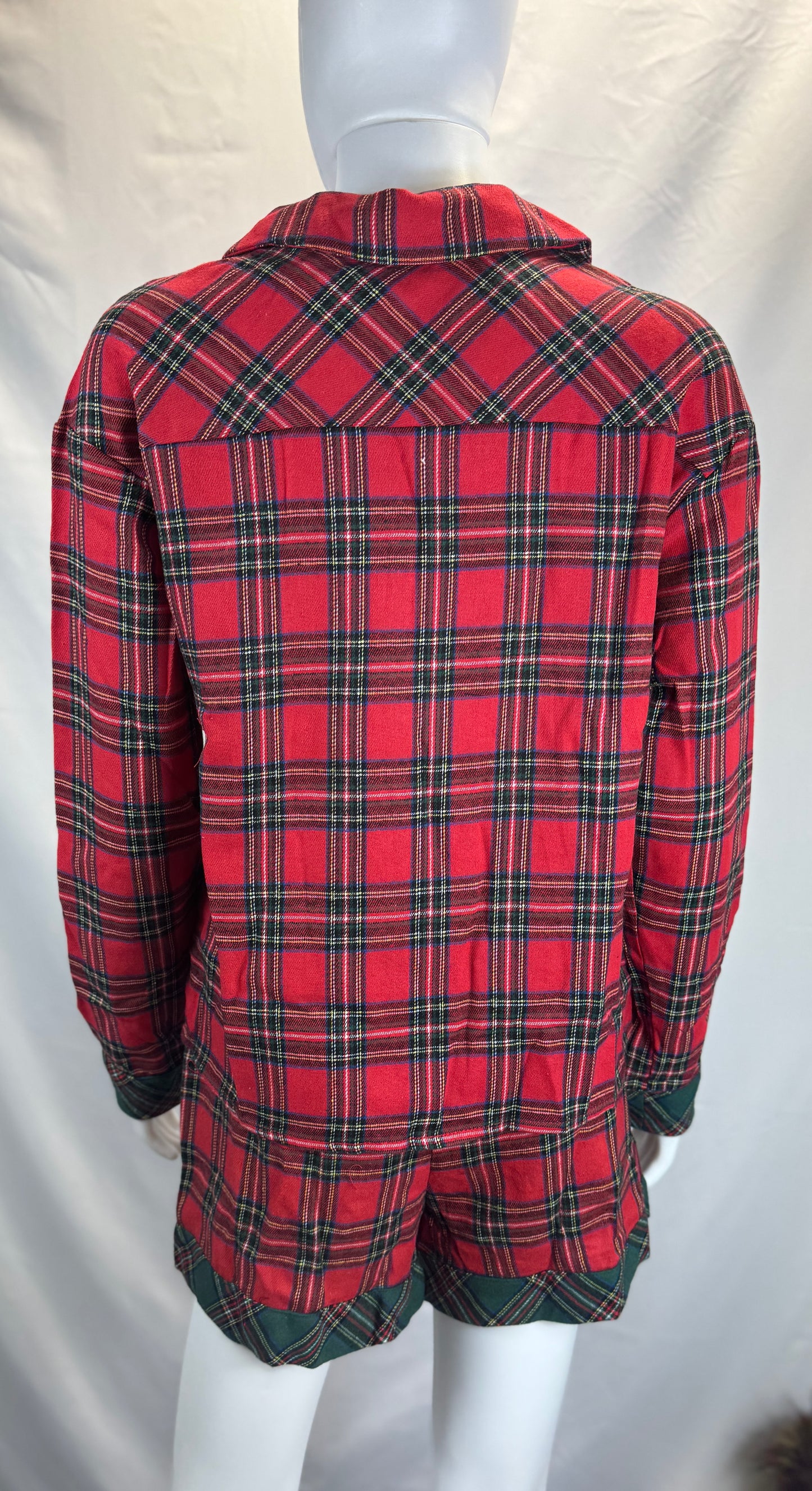 Plaid Christmas Pajamas Set