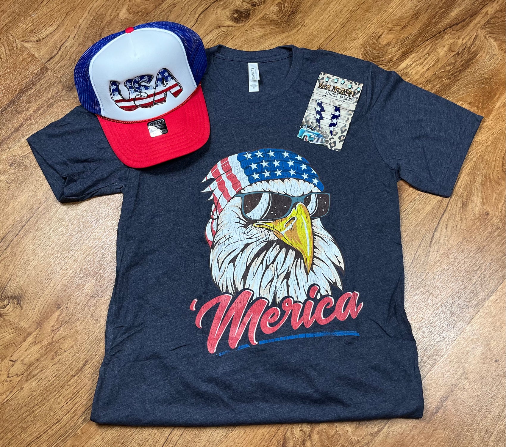 ‘Merica Patriotic Tee