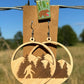 Bigfoot Wooden Earrings - the Boujee Sunflower