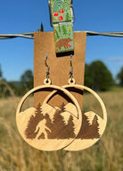 Bigfoot Wooden Earrings - the Boujee Sunflower