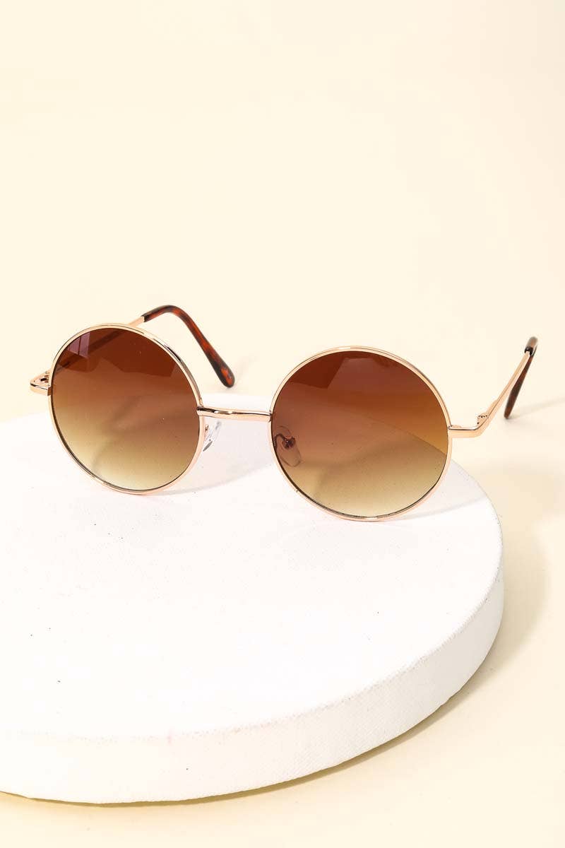 Retro Round Sunglasses by Anarchy Street - the Boujee Sunflower