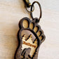 Big Foot Keychain by The Country Roost - the Boujee Sunflower