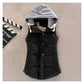 Hooded Drawstring Vest
