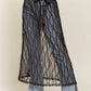 SHEER LAYERED MESH SKIRT