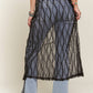 SHEER LAYERED MESH SKIRT