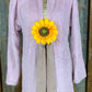 Melody brand. Mid-length, open front, ribbon tie fleece wrap in Lavender.  S, M, L $35