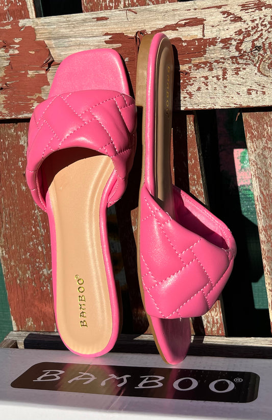 Pink Sandals - the Boujee Sunflower