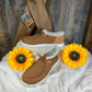 Fluffy Flat Slip On Shoes - the Boujee Sunflower