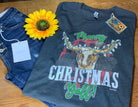 Rebel Rose brand. Christmas graphic tee.  S, L $24.50